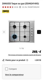 Taque au gaz Zanussi 60cm NEUVE, Enlèvement, Neuf