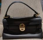 Zwarte lederen handtas van Lancel Paris., Ophalen, Gebruikt, Handtas