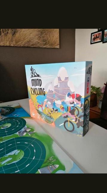 Mind Cycling Bordspel over wielrennen.Jeu sur le cyclisme. beschikbaar voor biedingen