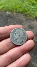 Frankrijk 2 francs Napoleon 3 1866, Ophalen of Verzenden, Frankrijk, Zilver