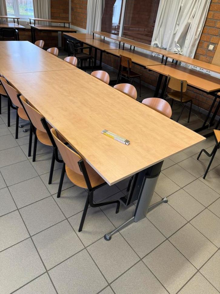 Tafel - vergadertafel - grote tafel IN HOOGTE HERSTELBAAR, Zakelijke goederen, Kantoor en Winkelinrichting | Kantoormeubilair en Inrichting