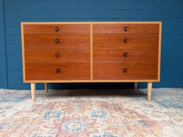 Vintage dubbele ladekast, Borge Mogensen, Deens design, Enlèvement, Maison et Meubles