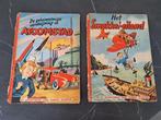 Pinkie Pienter deel 3 en 4 hardcover 1955, Meerdere stripboeken, Ophalen of Verzenden, Gelezen
