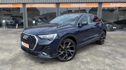 Audi Q3 Sportback S-Line Quattro 4.5TFSI, bj2020 + Garantie, Autos, Audi, Entreprise, Achat, Q3, Caméra de recul, Bluetooth, Cruise Control