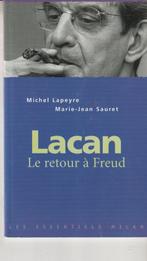 Lacan Le retour à Freud Michel Lapeyre/Marie-Jean Sauret, Livres, Comme neuf, Psychologie expérimentale ou Neuropsychologie, Enlèvement ou Envoi