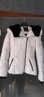 witte dames jas met kap maat S, Wit, Ophalen of Verzenden, Zo goed als nieuw, Coolcat