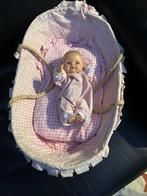 Rieten engelennest voor pop, Kinderen en Baby's, Speelgoed | Poppen, Ophalen, Gebruikt, Overige typen