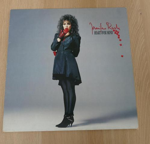 LP  Jennifer Rush ‎– Heart Over Mind, Cd's en Dvd's, Vinyl | Rock, Gebruikt, Poprock, 12 inch, Ophalen of Verzenden