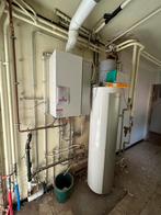 Gasketel van het Merk Weishaubt met Boiler, Doe-het-zelf en Bouw, Chauffageketels en Boilers, Ophalen, Zo goed als nieuw, Boiler