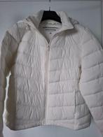 Witte gewatteerde vest met kap, Ophalen, Wit, Maat 42/44 (L), Nieuw