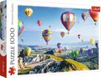 puzzel met luchtballonnen  1000 st., Ophalen of Verzenden, 500 t/m 1500 stukjes, Zo goed als nieuw, Legpuzzel