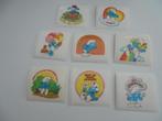 smurfen 8 stickers van 1983, Verzamelen, Ophalen of Verzenden, Nieuw, Strip of Tekenfilm
