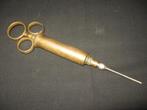 Antieke spuit Chirurgisch medisch 19e eeuw., Antiek en Kunst, Ophalen of Verzenden