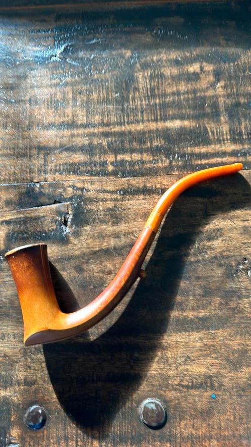 Meerschuim pijp Amber Missionaris Congo Verz. Antropoloog, Antiek en Kunst, Kunst | Niet-Westerse kunst, Verzenden