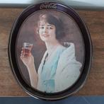 vintage Coca Cola dienblad 1973/incl. verzendkost, Ophalen of Verzenden, Gebruikt, Reclamebord