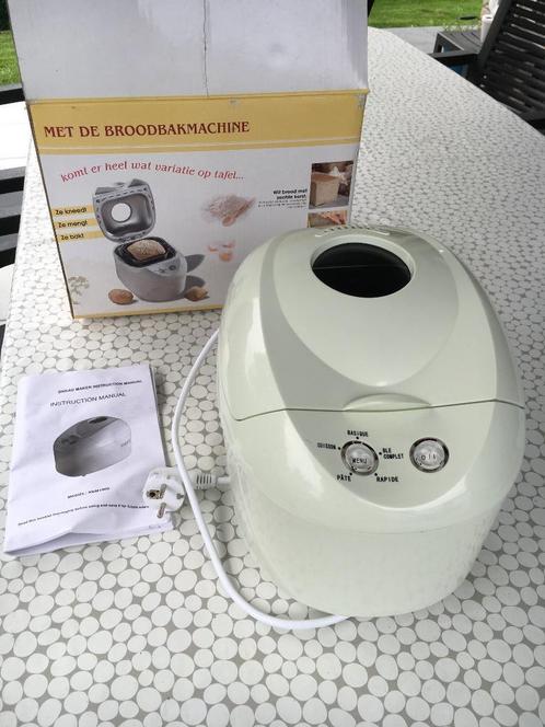 Broodmachine - Zo goed als nieuw, Elektronische apparatuur, Broodbakmachines, Zo goed als nieuw, Met timer, 400 tot 800 gram deeg