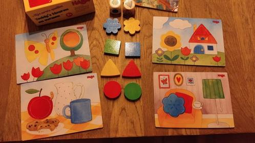 Haba spel Teddy's kleuren en vormen uitstekende staat, Kinderen en Baby's, Speelgoed | Educatief en Creatief, Zo goed als nieuw