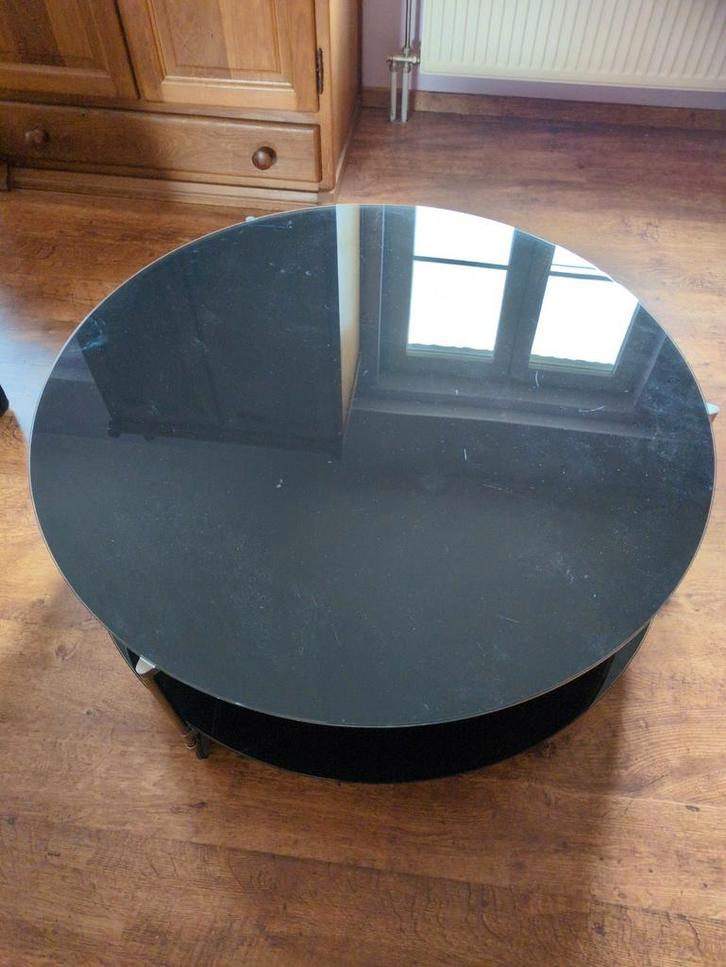 Ronde salontafel, Maison & Meubles, Tables | Tables de salon, Enlèvement