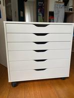 Meuble ikea ALEX, Ophalen, 5 laden of meer, 50 tot 100 cm, Zo goed als nieuw