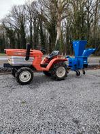 Kubota 4x4 met hakselaar, Ophalen