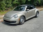 VW KEVER 2.5 CABRIO.AUTOMAAT.  2013, Auto's, Volkswagen, Beetle (Kever), Leder, Bedrijf, Zilver of Grijs