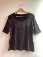 Zwarte t-shirt Gerry Weber 40, Kleding | Dames, Topjes, Maat 38/40 (M), Zwart, Ophalen of Verzenden, Zo goed als nieuw