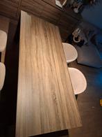 Houten eetkamertafel ! 2,20 x 0,95 m, Ophalen, Gebruikt