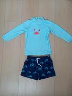 Badpak + beschermend t-shirt met lange mouwen 104/4jaar, Kinderen en Baby's, Babykleding | Baby-zwemkleding, Ophalen of Verzenden