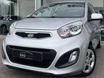 Kia Picanto 1.0i Essence / LED / USB / Faible KM / GARANTIE, Euro 5, Stof, Gebruikt, Zwart