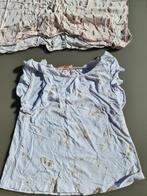 wit t-shirt met dieren, Fred & Ginger, 128, Kinderen en Baby's, Ophalen of Verzenden, Zo goed als nieuw