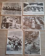 6 zwart wit postkaarten retro vintage, Ophalen of Verzenden
