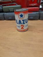 Oude oliepot kan olazur 2-takt motorfiets 2t, Verzamelen, Verzenden, Gebruikt, Overige typen