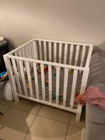 Witte box / park voor baby – stevig – gebruikt, Kinderen en Baby's, Babyparken, Ophalen, Gebruikt, Vierkant, In hoogte verstelbaar