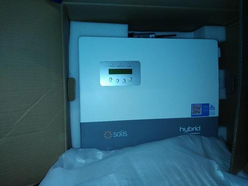 Solis 3 fase hybride omvormer 8kw, Doe-het-zelf en Bouw, Zonnepanelen en Toebehoren, Zo goed als nieuw, Ophalen