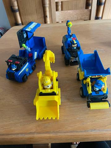 Paw Patrol 4 auto’s met hondjes beschikbaar voor biedingen