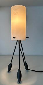 Staand lampje Wombat metaal + glas met draad, Ophalen, Vintage, Nieuw, Glas