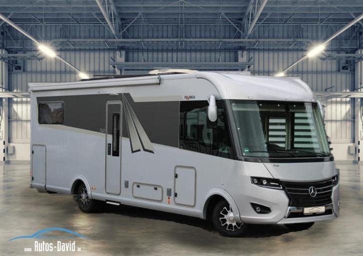 Frankia 8400 Plus Platin Mercedes-Benz Camper 3.0 V6 Aut., Caravans en Kamperen, Mobilhomes, Bedrijf, tot en met 2, Integraal