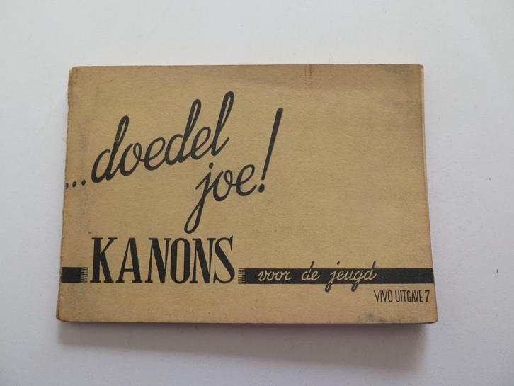 DOEDELJOE ! Kanons Muziekboekje, Boeken, Muziek, Zo goed als nieuw, Algemeen, Ophalen of Verzenden