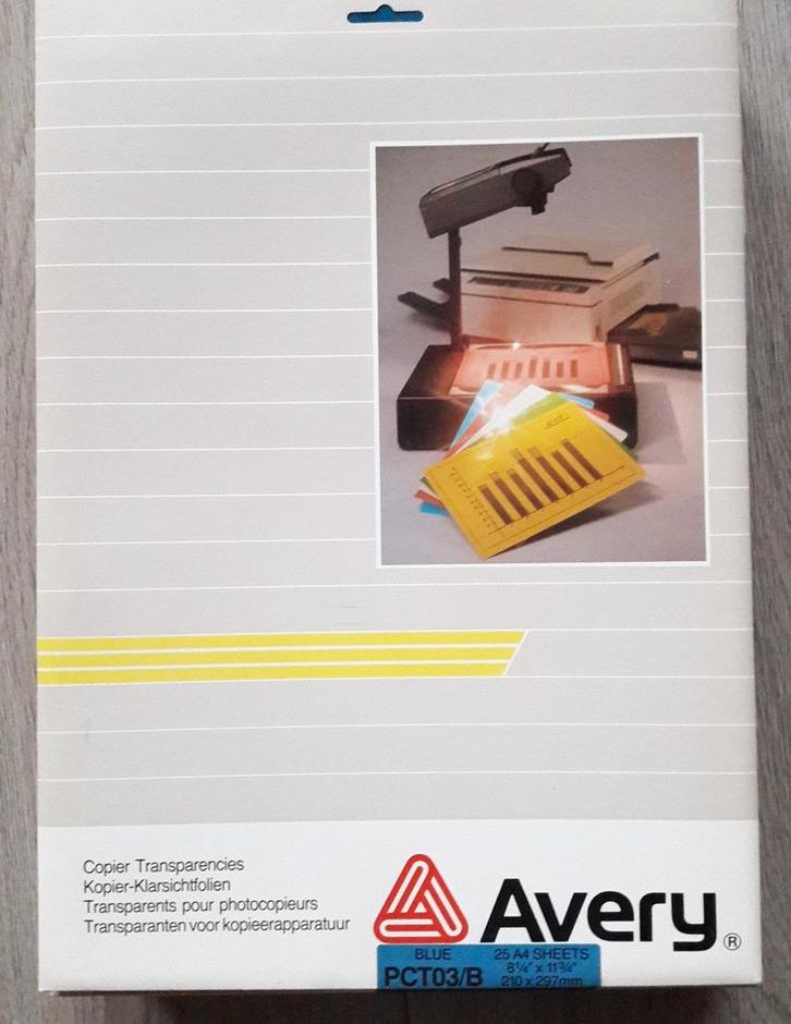 Fotokopieerapparaat transparante kleurenfilm, Diversen, Papierwaren, Nieuw, Ophalen of Verzenden