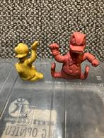 Vintage 2 gommen glups esso disney dagobert en donald, Verzamelen, Ophalen of Verzenden, Gebruikt