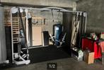 Cable cross dubbele stack 50kg., Sport en Fitness, Benen, Krachtstation, Ophalen of Verzenden, Zo goed als nieuw