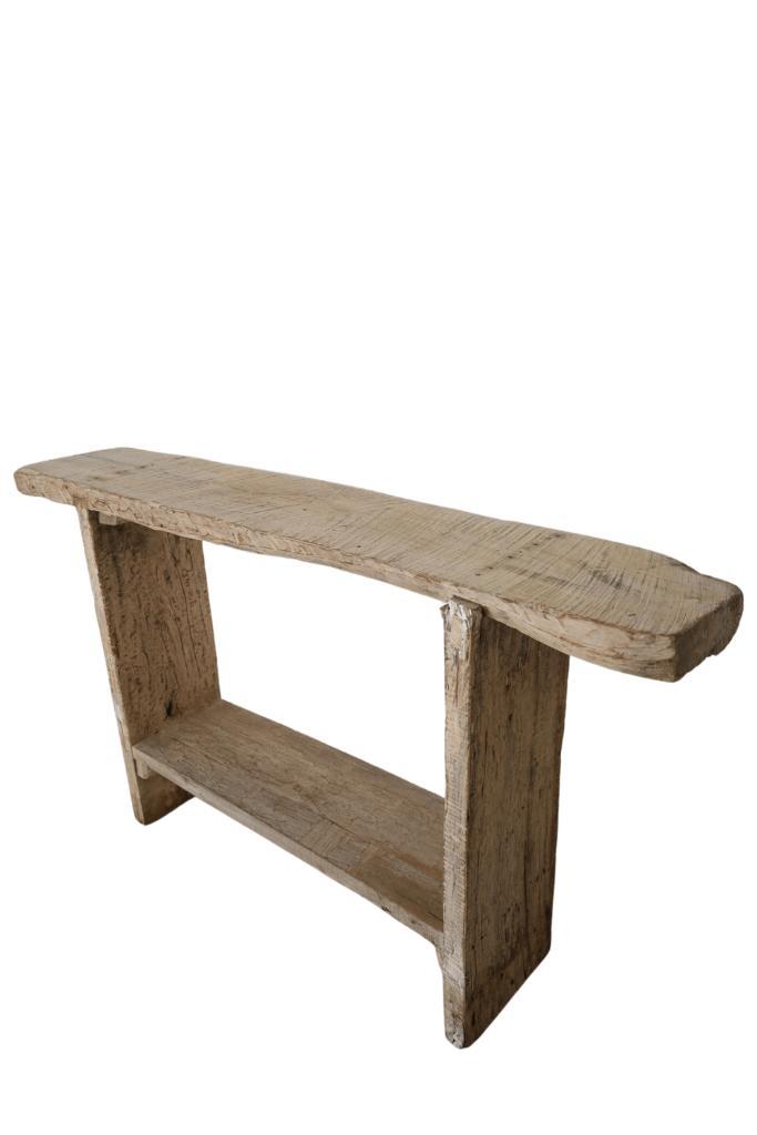 landelijk oude sidetable 155x30x88 h, Huis en Inrichting, Tafels | Sidetables, Nieuw, 25 tot 50 cm, 150 tot 200 cm, Rechthoekig