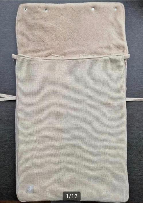 Voetenzak baby voor autostoel en kinderwagen - Jollein beige, Kinderen en Baby's, Kinderwagens en Combinaties, Zo goed als nieuw