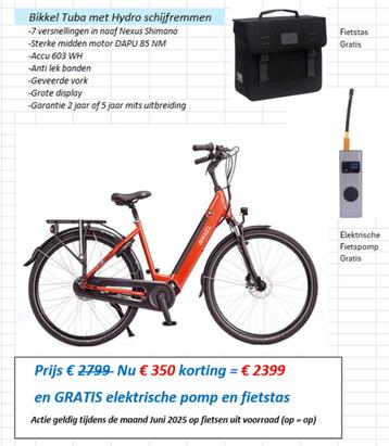 NIEUWE Bikkel Tuba met Hydro schijfremmen beschikbaar voor biedingen
