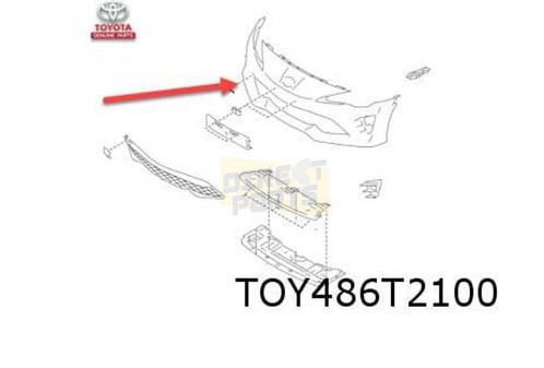 Toyota GT86 Coupe (7/12-) voorbumper (te spuiten) Origineel!, Auto-onderdelen, Carrosserie, Bumper, Toyota, Voor, Nieuw, Verzenden