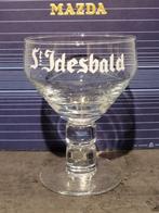 Old St. Idesbald bierglas, Ophalen of Verzenden, Gebruikt, Glas of Glazen, Overige merken