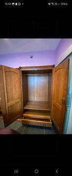 3 Gardes robes + meuble Tv en bois massif., Maison & Meubles, Armoires | Penderies & Garde-robes, Enlèvement ou Envoi, Utilisé