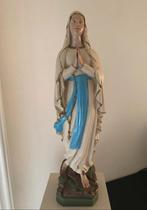 Vintage groot beeld 65 cm Maria Lourdes (in plaaster), Ophalen