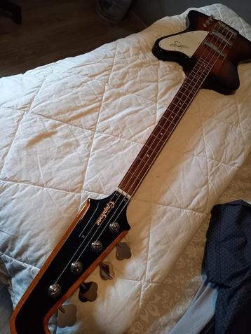 Epiphone Thunderbird Bass Vintage Pro des années 60, Sunburs