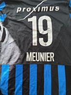 Gesigneerd voetbalshirt Meunier (Club Brugge, Medium), Verzamelen, Sportartikelen en Voetbal, Ophalen of Verzenden, Nieuw, Shirt